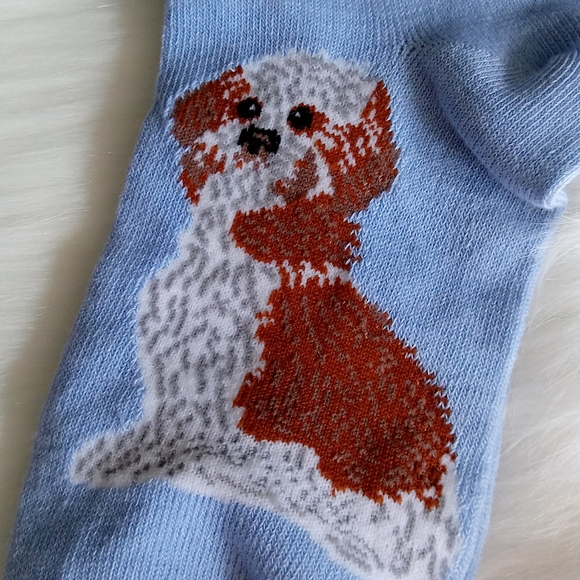 Foozys Shih Tzu Novelty Crew Socks - Picture 4 of 5
